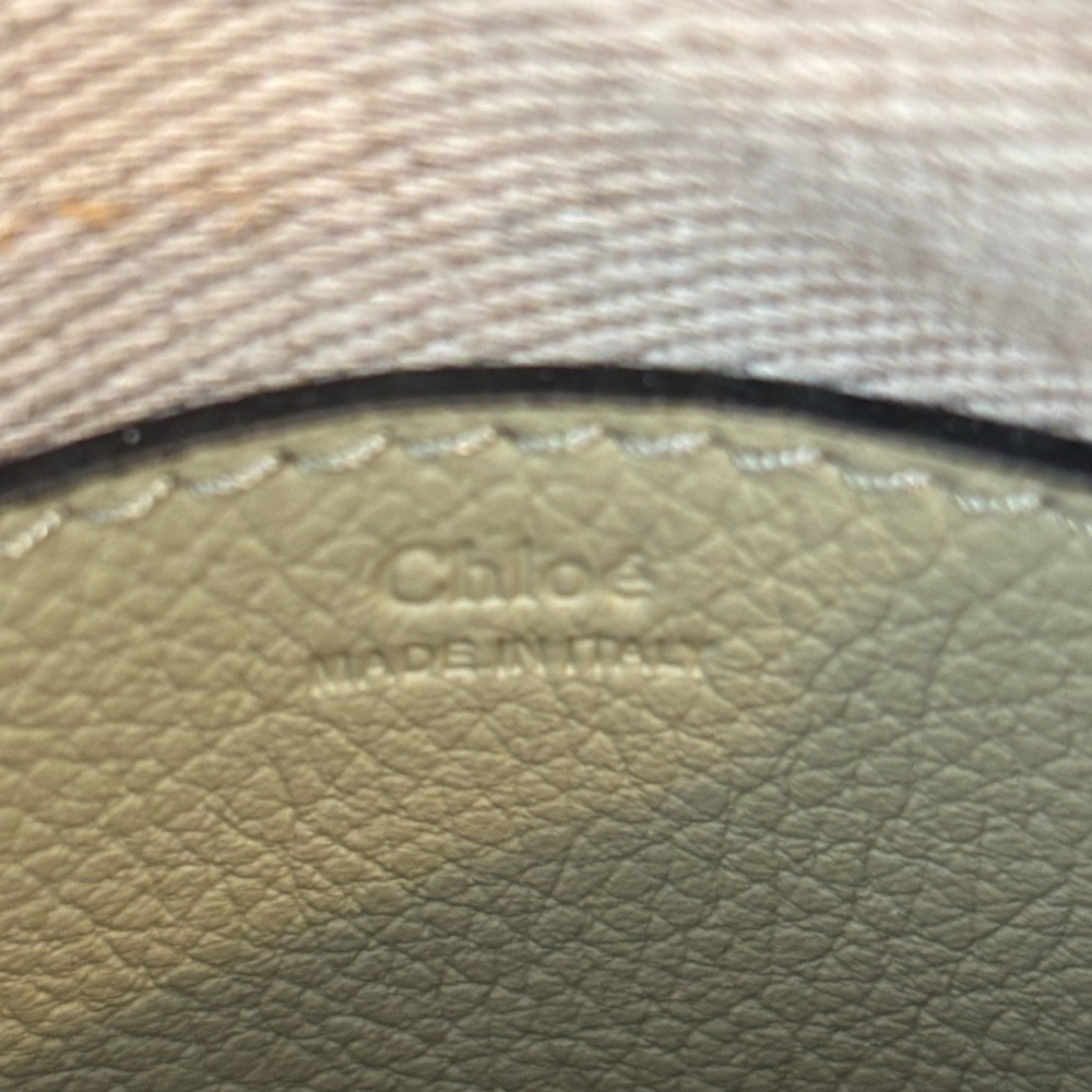 Chloe Mini Marcie Satchel Crossbody Faded Green - Picture 3 of 11